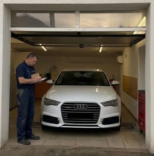 Jármű eredetiségvizsgálat egy apró probléma, ami egy órával meghosszabíthajta a vizsgálatot